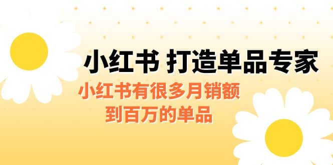 某公众号付费文章《小红书 打造单品专家》小红书有很多月销额到百万的单品,源码仅供个人学习研究,不可商用