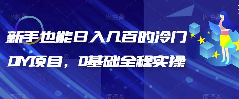 冷门DIY项目,0基础全程实操【揭秘】,源码仅供个人学习研究,不可商用