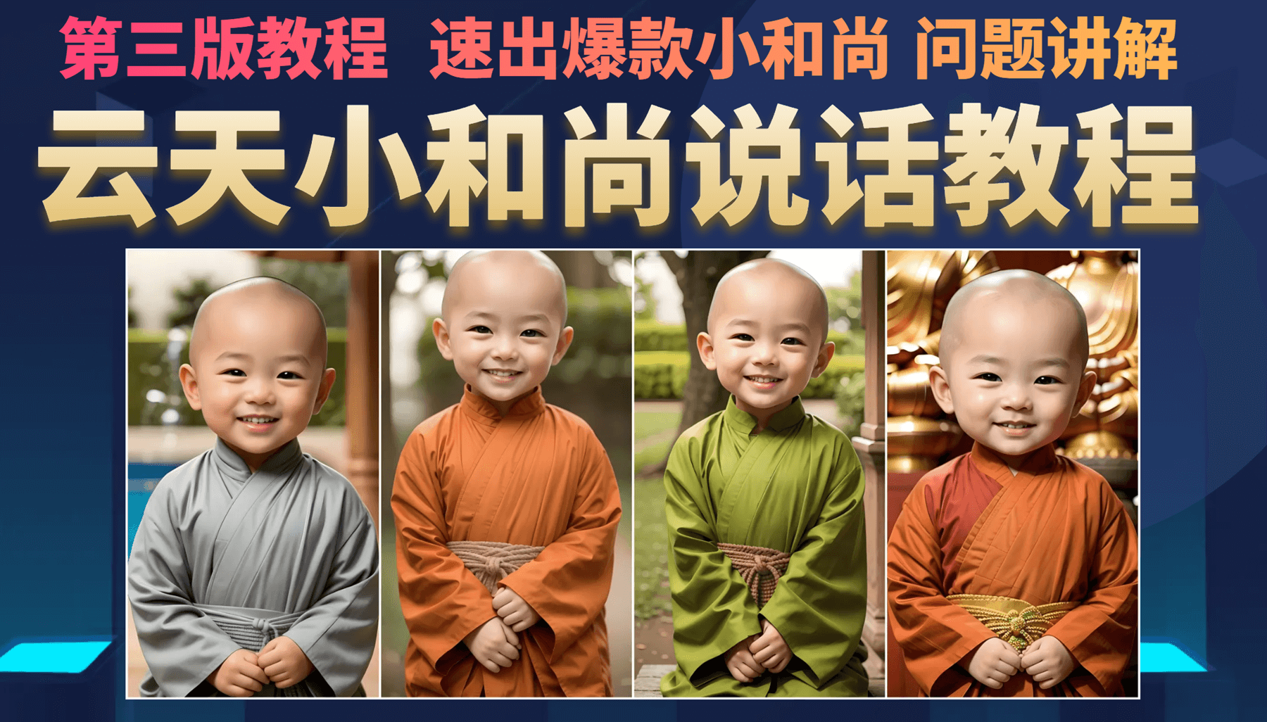 云天小和尚会说话,7天万粉(第3版教程),源码仅供个人学习研究,不可商用