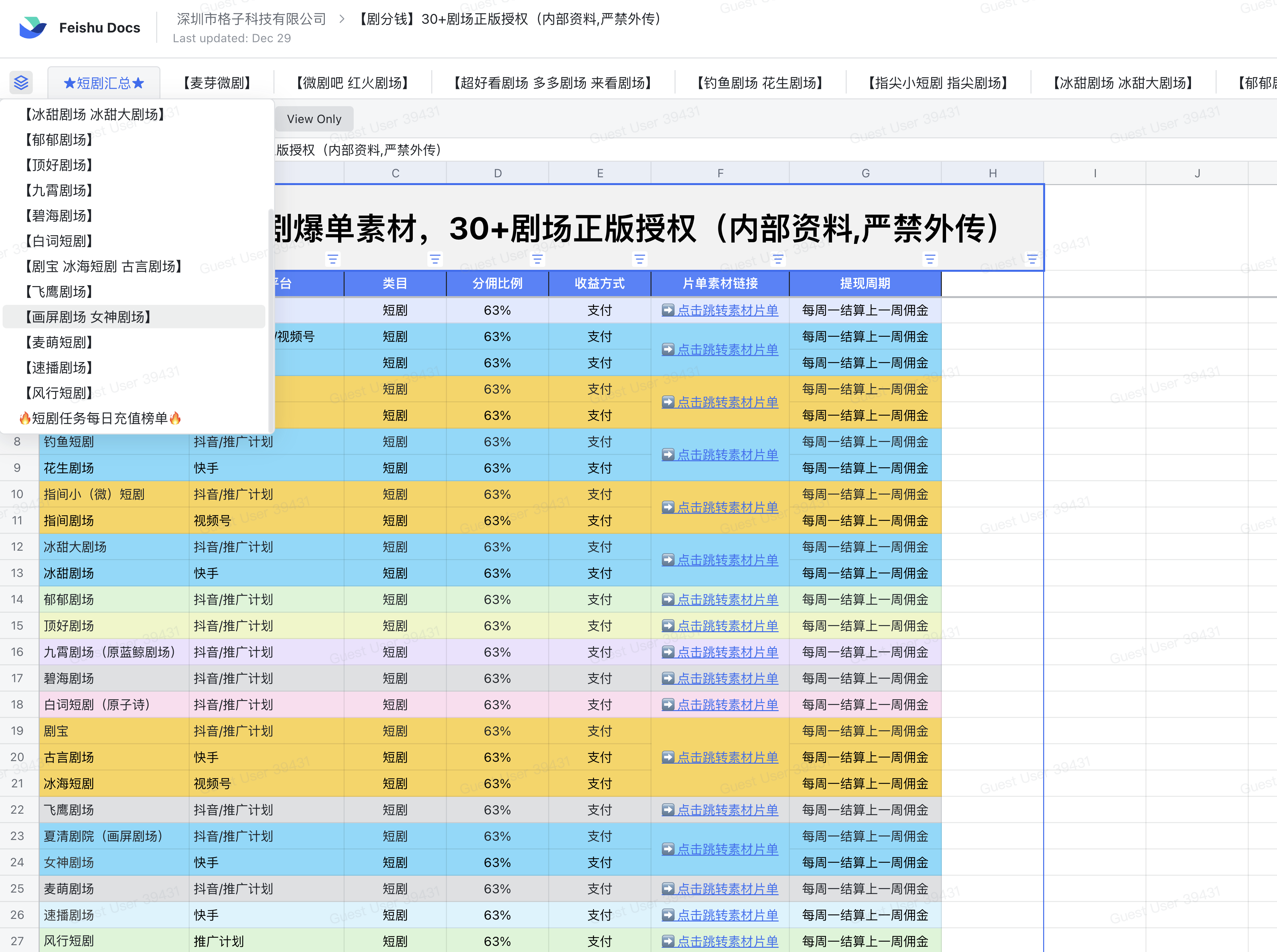 短剧CPS推广项目,提供5000部短剧授权视频可挂载, 可以一起赚钱，源码仅供个人学习研究，不可商用