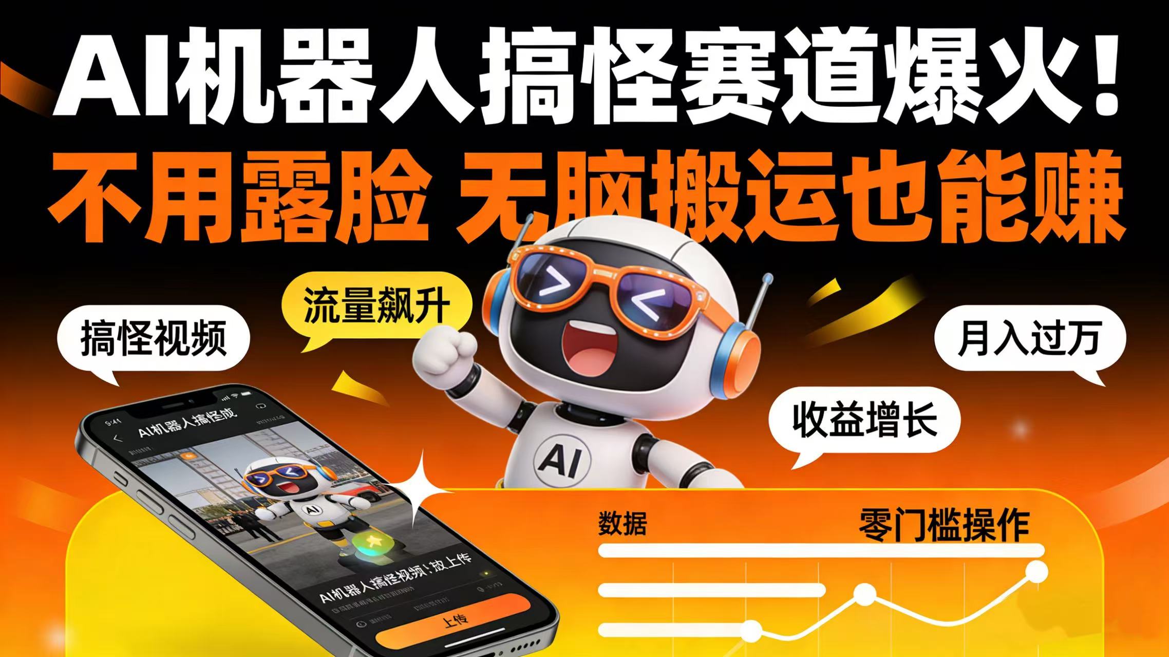 图片[1]-AI 机器人搞怪赛道爆火！