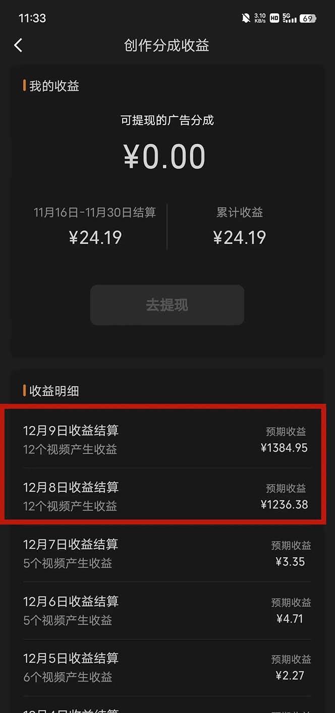 视频号分成计划小项目:几天时间就可以爆一条,两天就可以跑1000+利润,源码仅供个人学习研究,不可商用