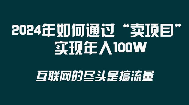  2024年如何通过“卖项目”实现年入100W，源码仅供个人学习研究，不可商用