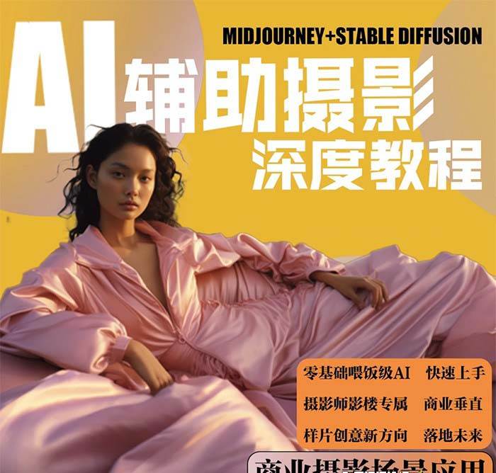 2024年AI辅助摄影人工智能商业应用摄影课程(37节课),源码仅供个人学习研究,不可商用