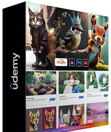 使用Adobe Firefly AI人工智能转变您的图像创造力教程-18节课-中英字幕,源码仅供个人学习研究,不可商用