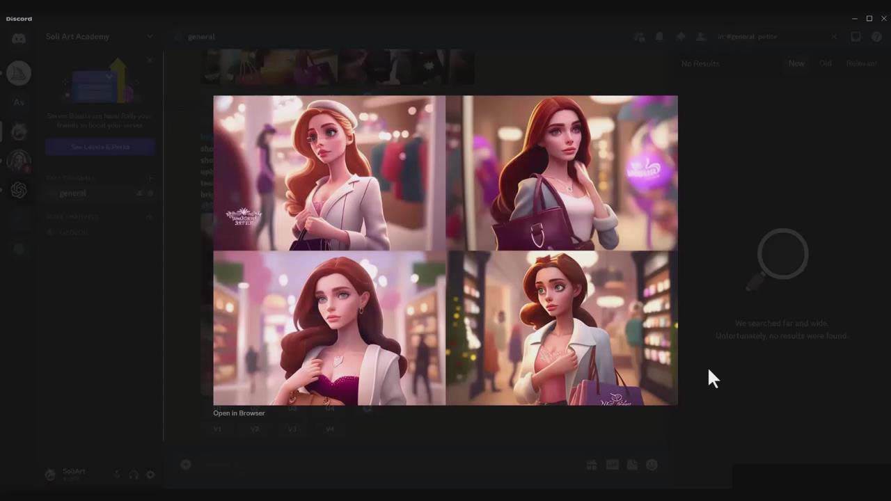 掌握 MidJourney V5 AI + ChatGPT创建一致的角色设计图像-22节课-中英字幕，源码仅供个人学习研究，不可商用
