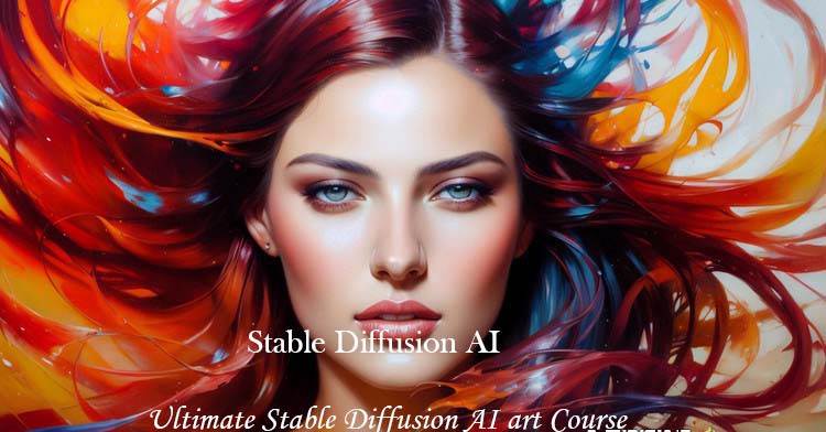 终极 Stable Diffusion + ChatGPT AI绘画及模型训练课程-中英字幕,源码仅供个人学习研究,不可商用