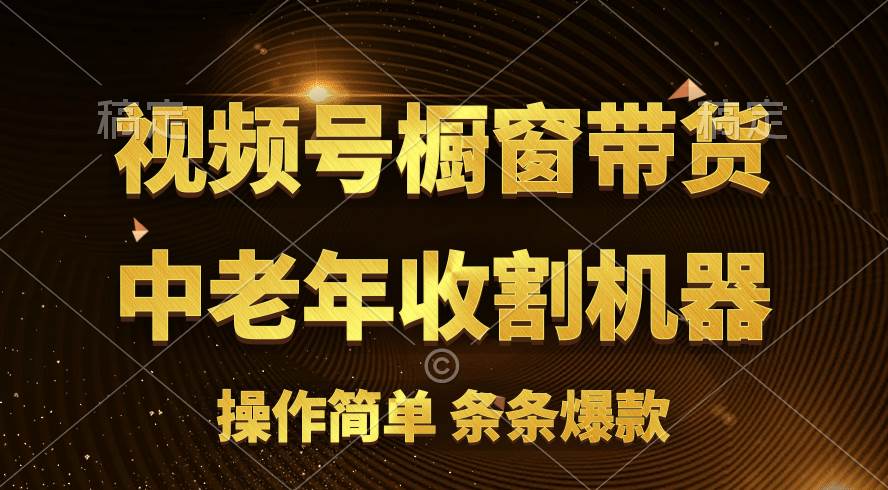 [你的孩子成功取得高位]视频号最火爆赛道，橱窗带货，流量分成计划，条...，源码仅供个人学习研究，不可商用