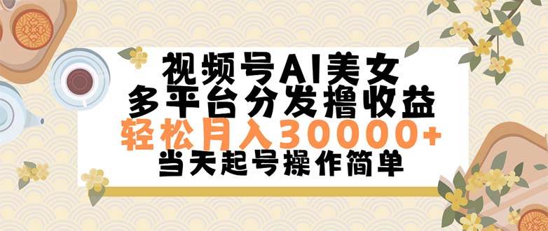 视频号AI美女,操作简单轻松上手,源码仅供个人学习研究,不可商用